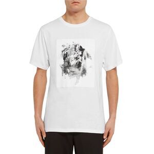 Public School Mens Kissen Slim Printed Cotton Jersey T-Shirt Medium